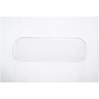 Κρύσταλλο (πλέξιγκλας) οροφής καμπίνας περονοφόρου- κλαρκ, Οβάλ (Toyota)