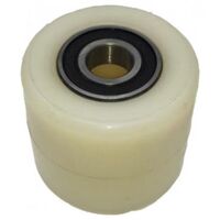 Nylon Double loading wheel 80*60mm with bearing