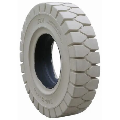 Ελαστικό κλαρκ 15*4.5-7 clip tire-non mark (αυτασφαλιζόμενο-λευκό) συμπαγές