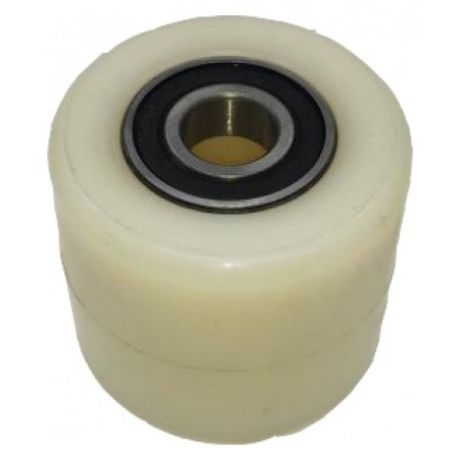 Nylon Double loading wheel 80*60mm with bearing