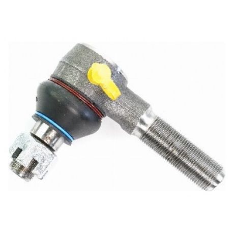 Rod end steering axle